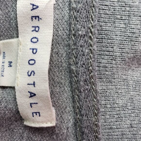 AEROPOSTALE junior women's M gray polo - Picture 3 of 4